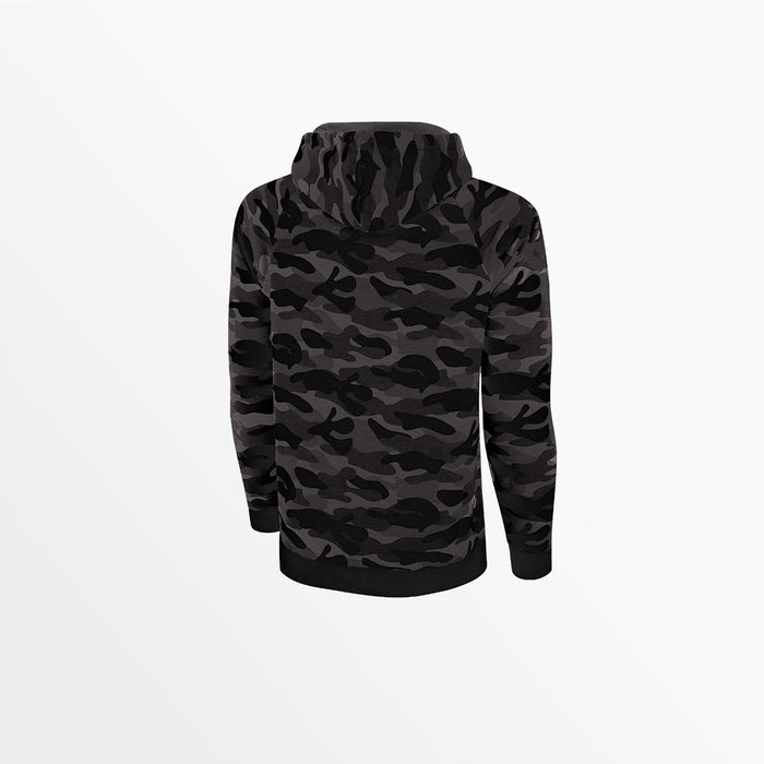 Capelli MEN'S FRENCH TERRY CAMO PRINT PULLOVER HOODIE