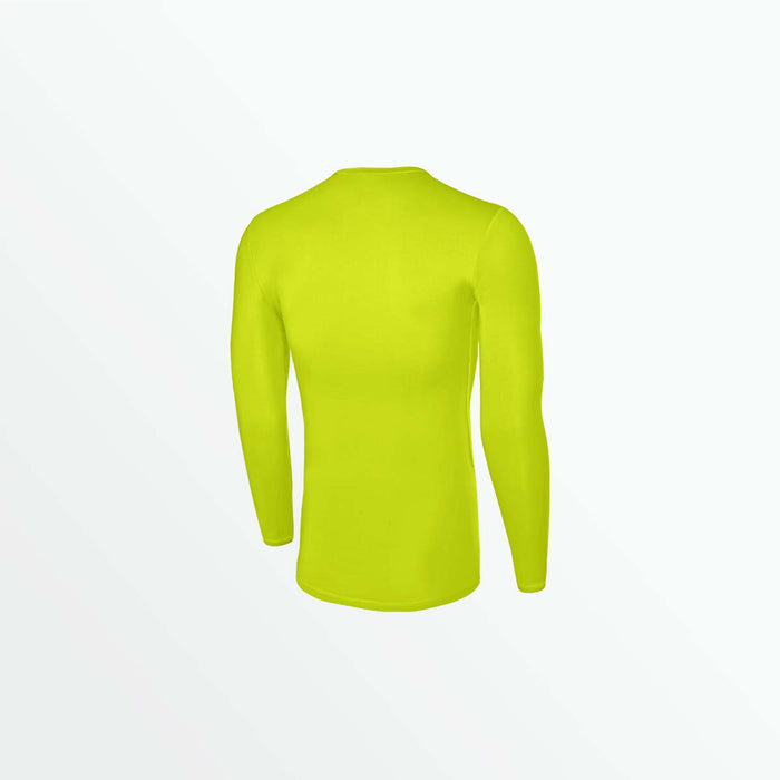 Capelli MEN'S LONG SLEEVE PERFORMANCE TOP Neon Yellow