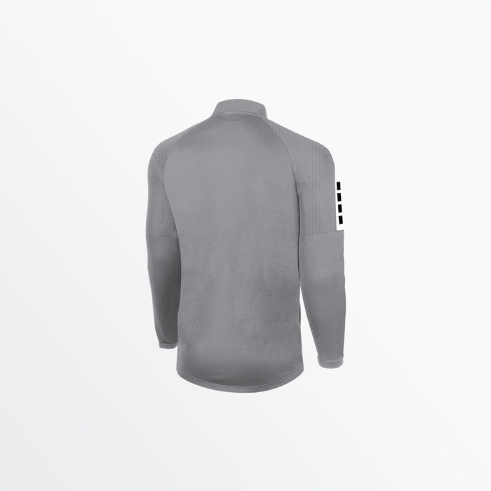 Capelli MEN'S MADISON 1/4 ZIP TECHNICAL TRAINING TOP Light Grey