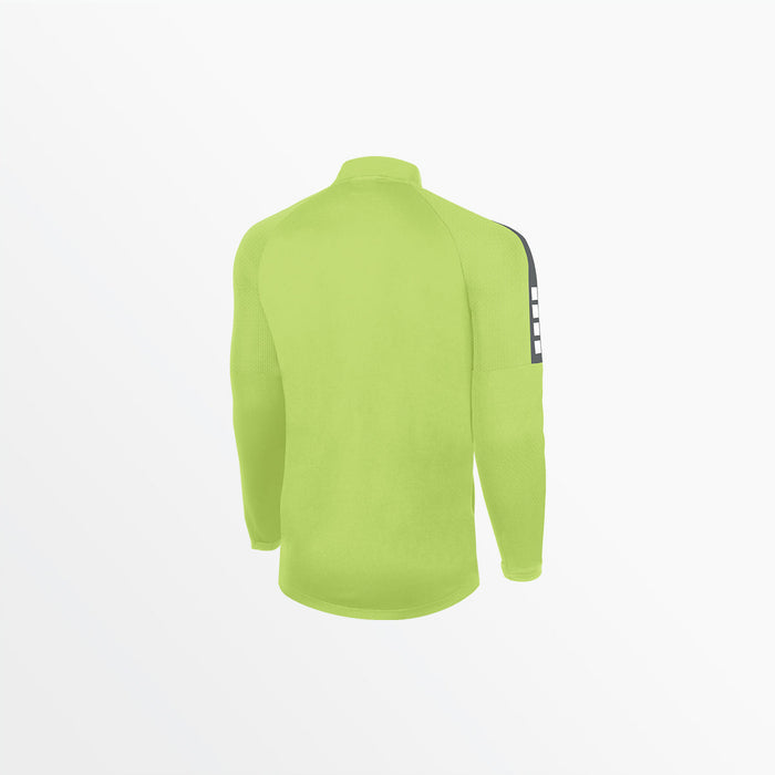 Capelli MEN'S MADISON 1/4 ZIP TECHNICAL TRAINING TOP Lime
