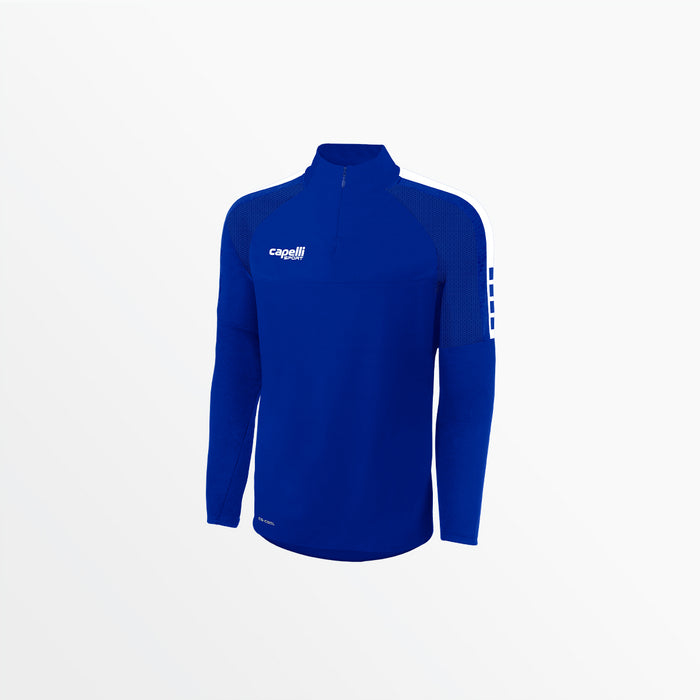 capelli MEN'S MADISON 1/4 ZIP TECHNICAL TRAINING TOP Royal Blue