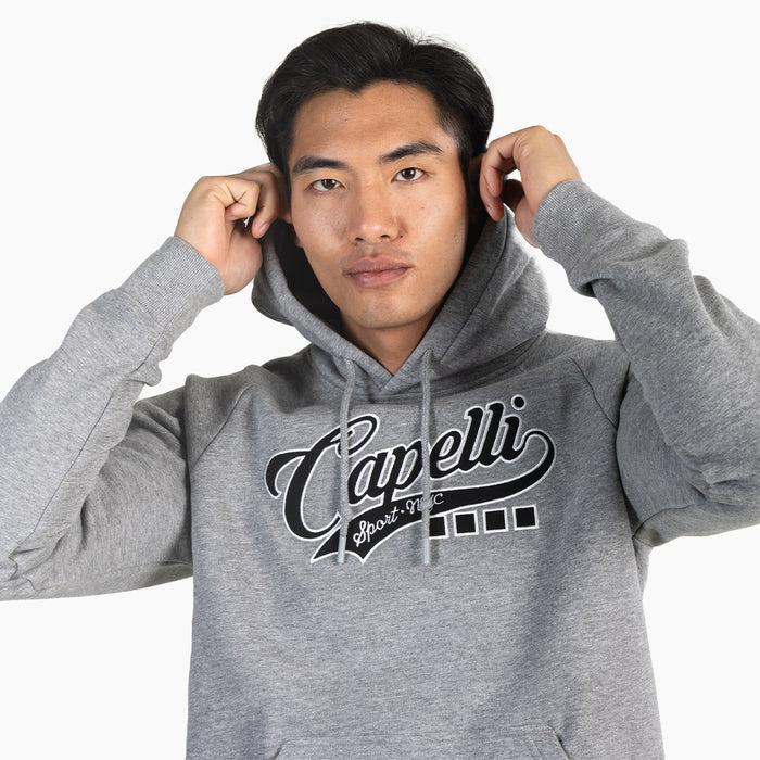 Capelli MEN'S VARSITY LOGO PULLOVER HOODIE Light Heather Grey