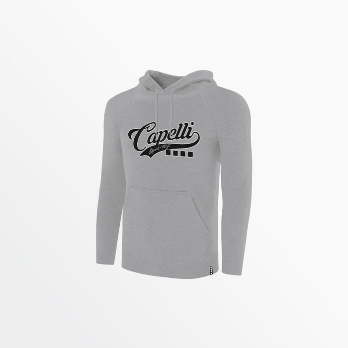 Capelli MEN'S VARSITY LOGO PULLOVER HOODIE Light Heather Grey