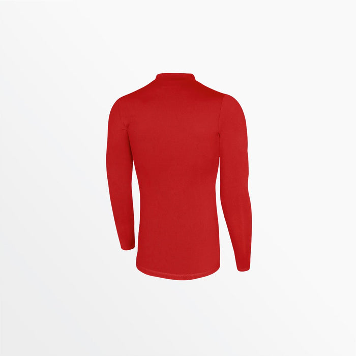 Capelli MEN'S WARM LONG SLEEVE PERFORMANCE TOP White Red