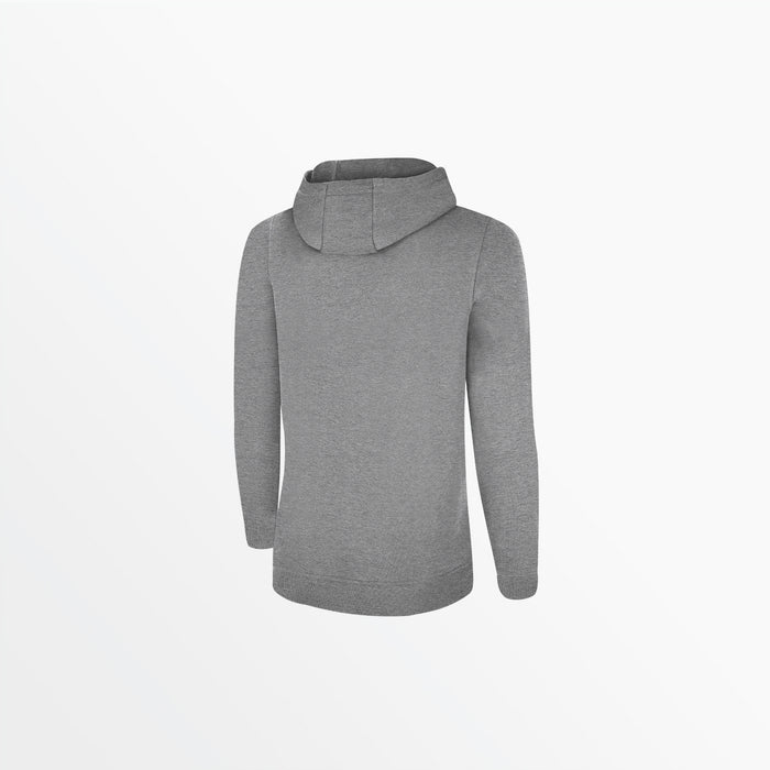 Capelli WOMEN'S BASIC FLEECE ZIP UP HOODIE Light Heather Grey