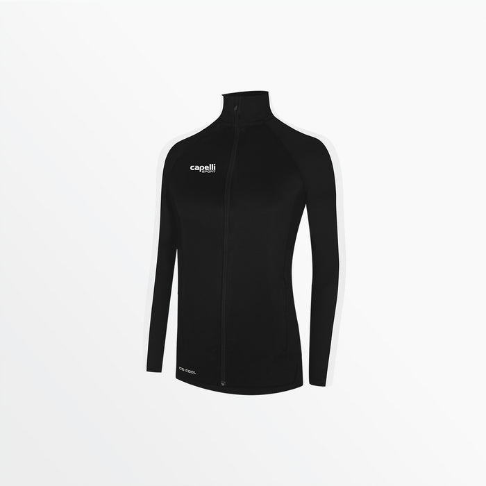 capelli WOMEN'S BASICS ⅠⅠ BLOCK TRAINING JACKET Black