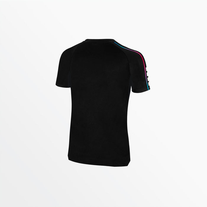 Capelli WOMEN'S BASICS ⅠⅠ OMBRE SHORT SLEEVE TRAINING TOP Black