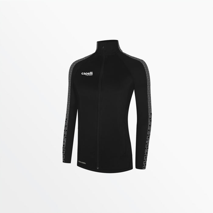 capelli WOMEN'S BASICS ⅠⅠ TRI TRAINING JACKET Black