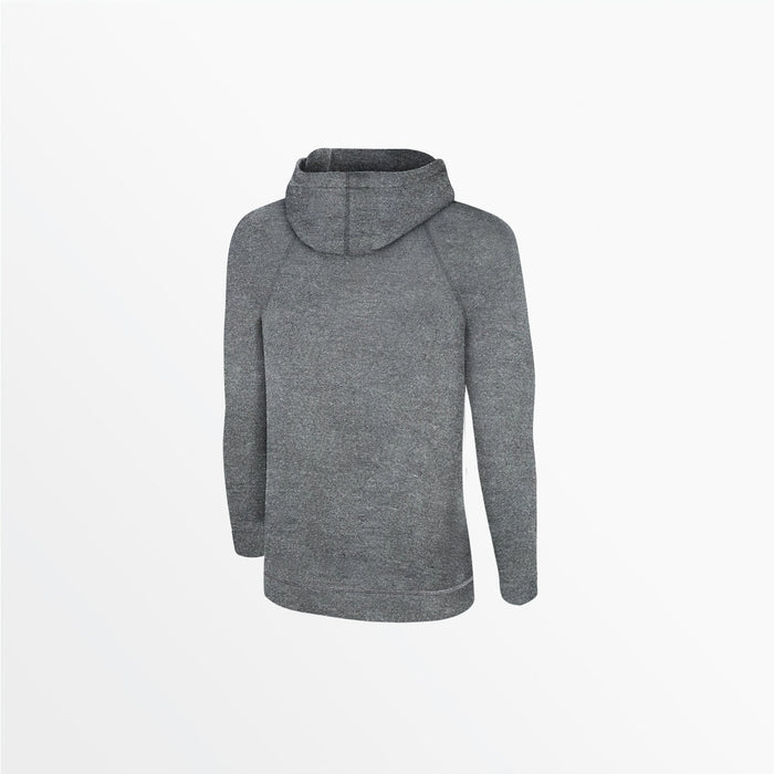 Capelli WOMEN'S HEATHERED ZIP UP HOODIE Heather Medium Grey