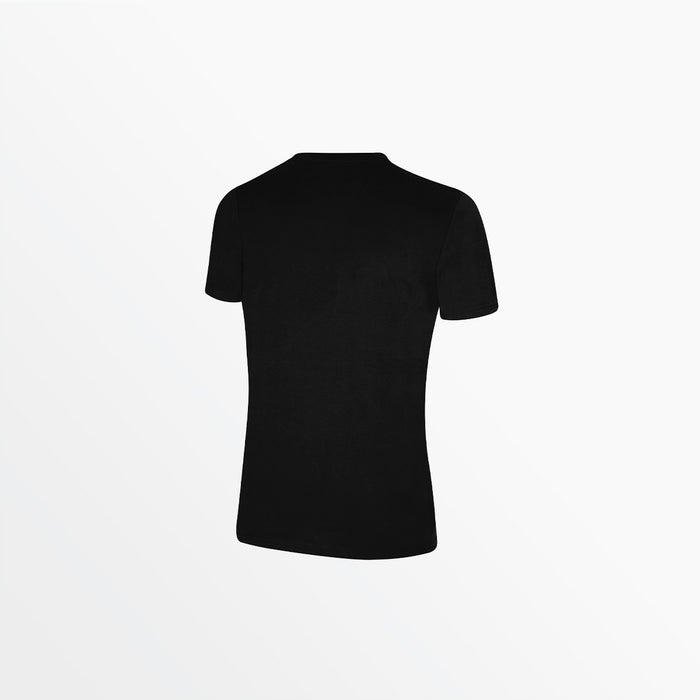 Capelli WOMEN'S LOGO TEE W OVERSIZED CENTER LOGO Black Gold