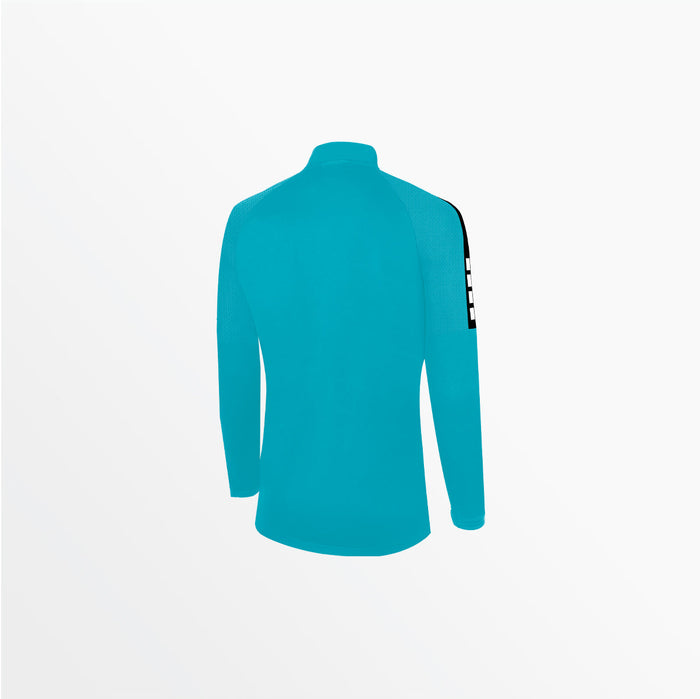 Capelli WOMEN'S MADISON 1/4 ZIP TECHNICAL TRAINING TOP Turquoise