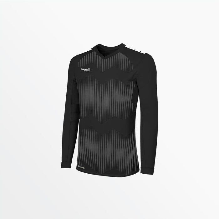 capelli WOMEN'S MADISON STATIC ⅠⅠ LONG SLEEVE GOALKEEPER JERSEY Black