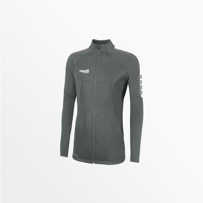 capelli WOMEN'S MADISON TRAINING JACKET Medium Grey