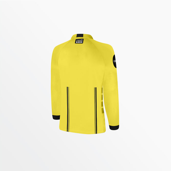 Capelli WOMEN'S OFFICIAL REFEREE 1/4 ZIP LONG SLEEVE JERSEY Referee Yellow