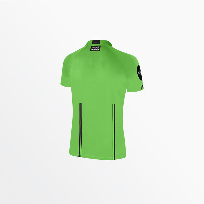 Capelli WOMEN'S OFFICIAL REFEREE V-NECK SHORT SLEEVE JERSEY Referee Green