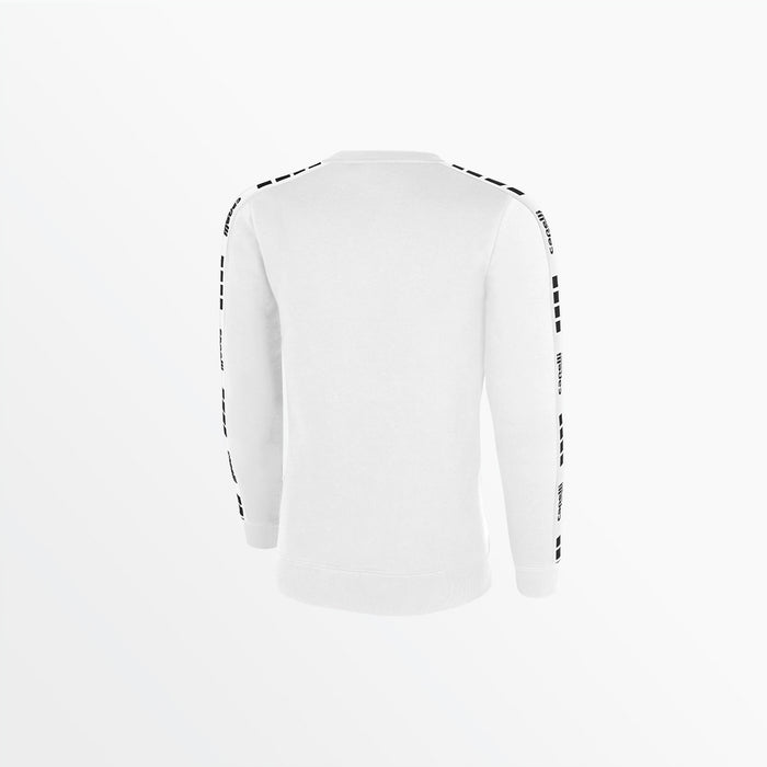 Capelli WOMEN'S SIGNATURE CREW NECK SWEATSHIRT White