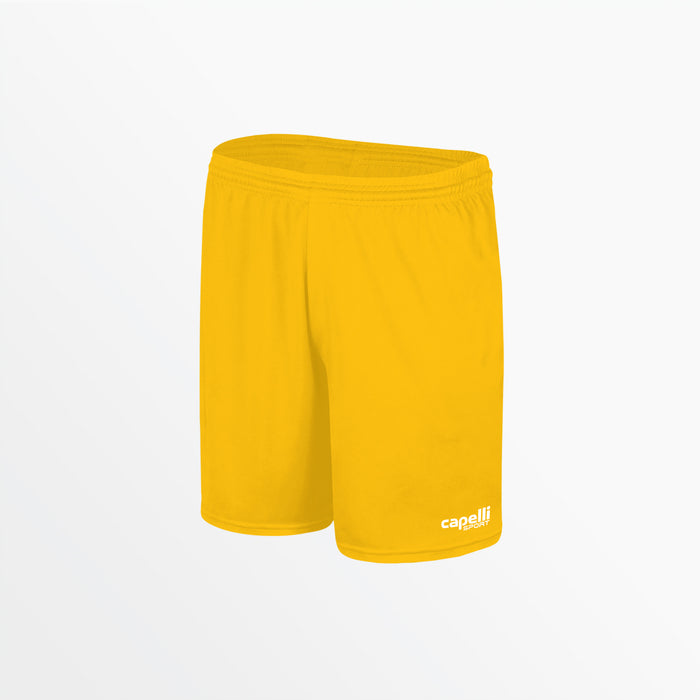 capelli WOMEN'S TEAM MATCH SHORTS Athletic Gold White