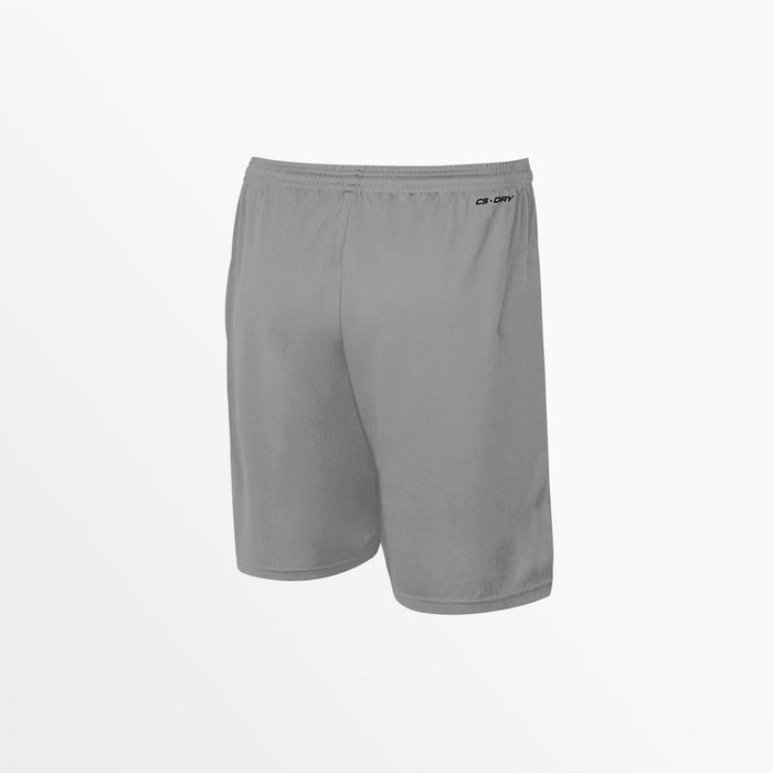 Capelli WOMEN'S TEAM MATCH SHORTS WITH 5" INSEAM AND 4-CUBES Light Grey