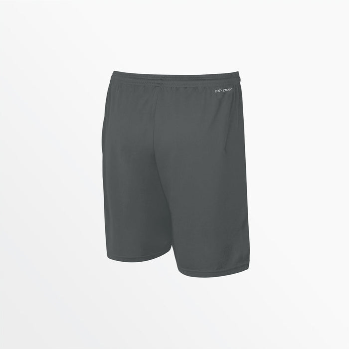 Capelli WOMEN'S TEAM MATCH SHORTS WITH 5" INSEAM AND 4-CUBES Medium Grey