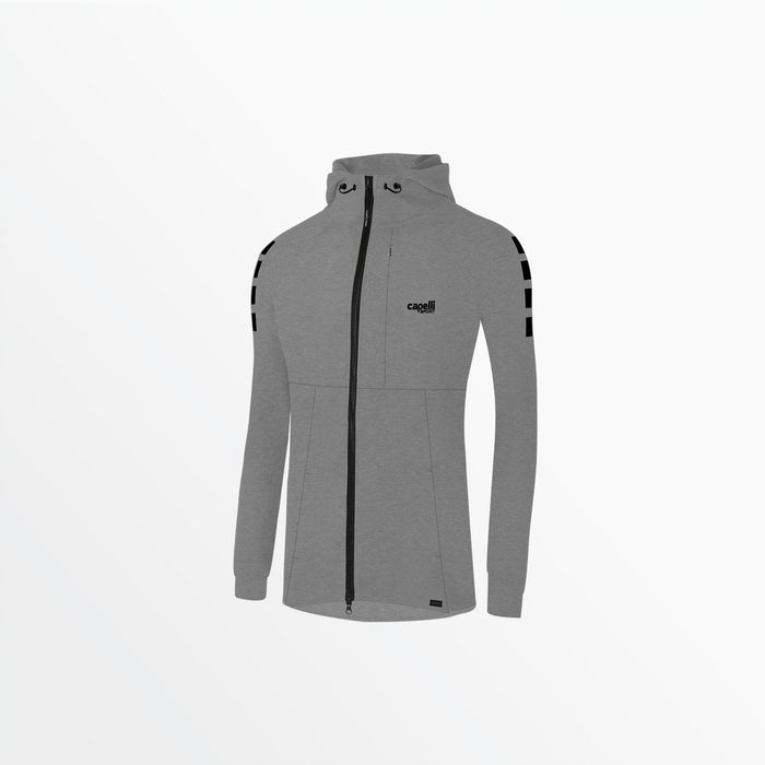 capelli WOMEN'S TECH ⅠⅠ ZIP UP HOODIE Light Heather Grey