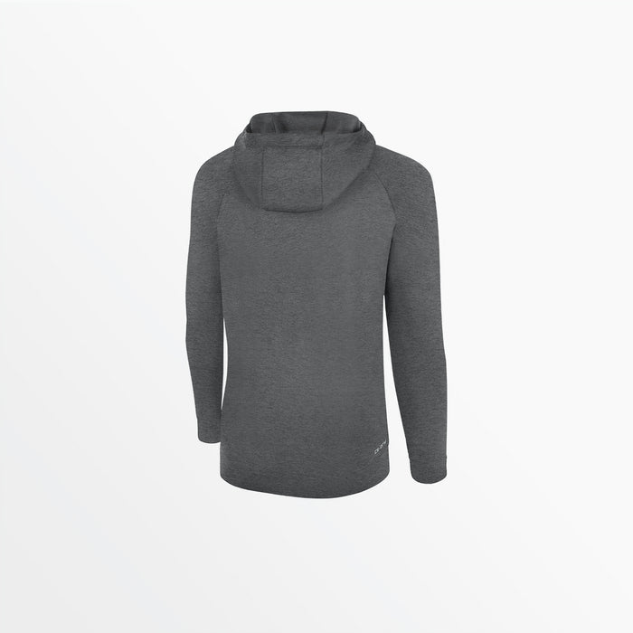 Capelli WOMEN'S THERMA FLEECE ZIP UP HOODIE Dark Heather Grey