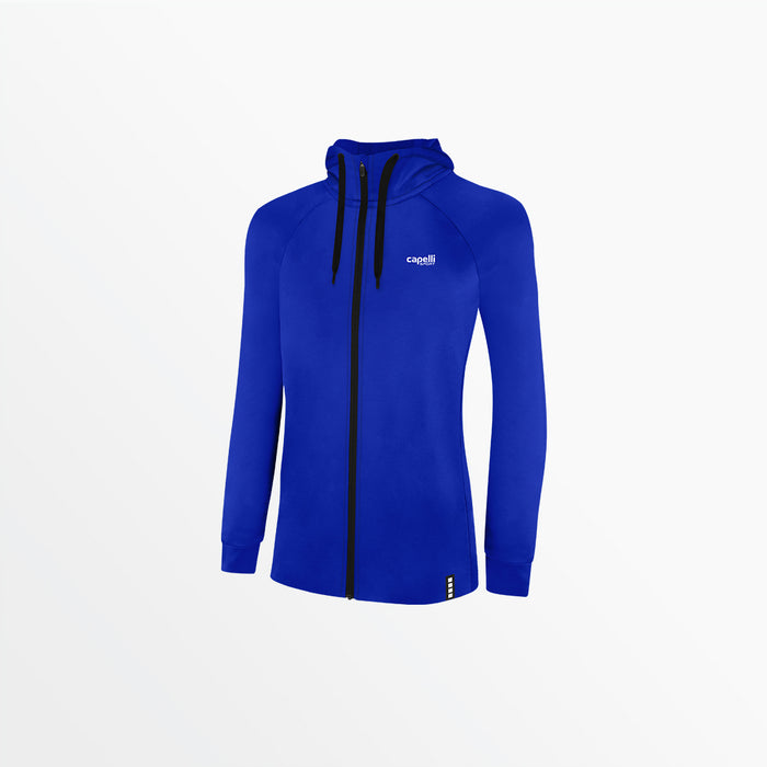 capelli WOMEN'S THERMA FLEECE ZIP UP HOODIE Royal Blue