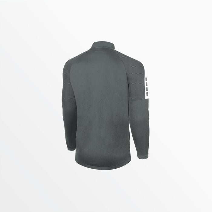 Capelli YOUTH MADISON 1/4 ZIP TECHNICAL TRAINING TOP Medium Grey