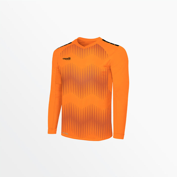 capelli YOUTH MADISON STATIC ⅠⅠ LONG SLEEVE GOALKEEPER JERSEY Neon Orange