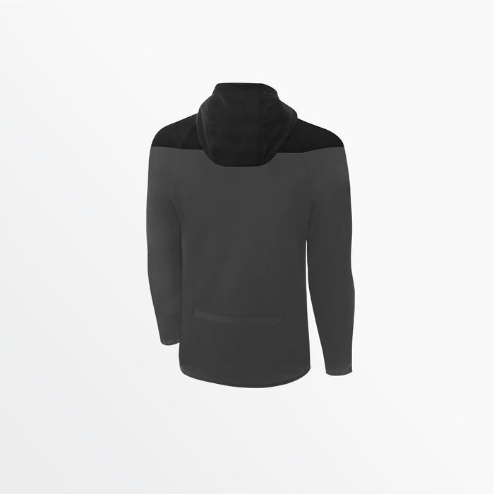 Capelli YOUTH TRIBECA 1/4 ZIP THERMA FLEECE HOODIE Dark Grey Black