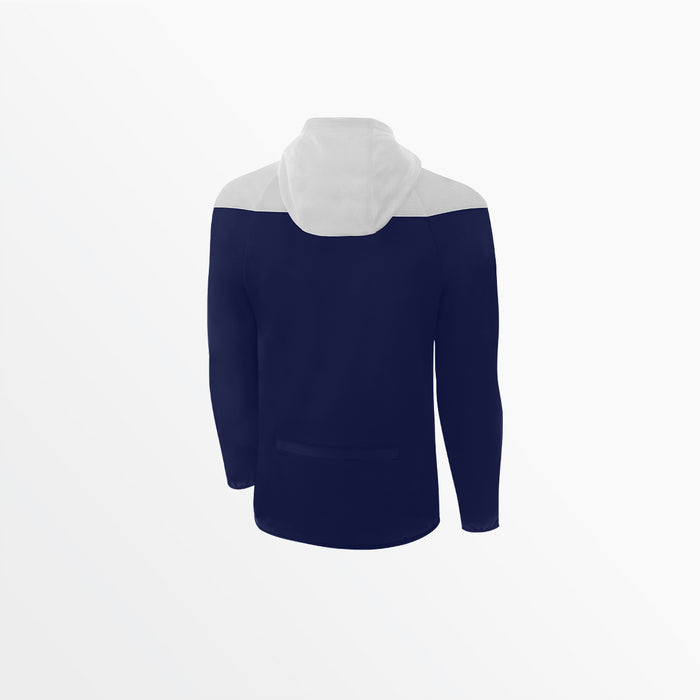 Capelli YOUTH TRIBECA 1/4 ZIP THERMA FLEECE HOODIE Navy White