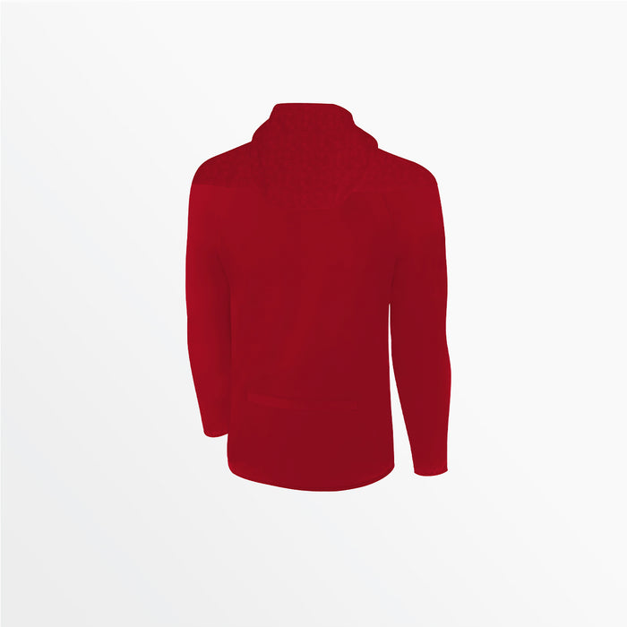 Capelli YOUTH TRIBECA 1/4 ZIP THERMA FLEECE HOODIE Red