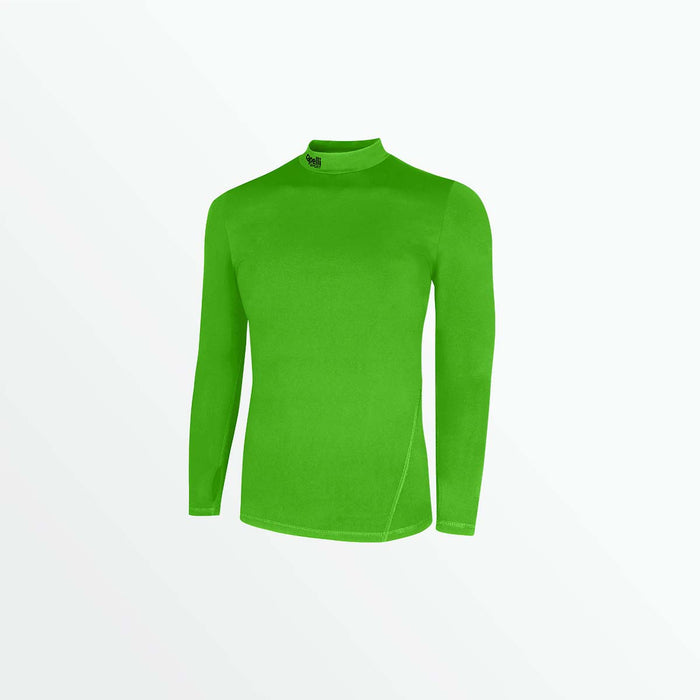 capelli YOUTH WARM LONG SLEEVE PERFORMANCE TOP Power Green